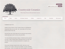 Tablet Screenshot of countrysideceramics.com